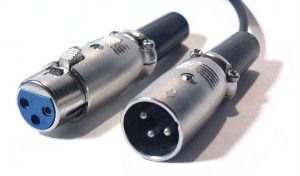 Image of an XLR cable