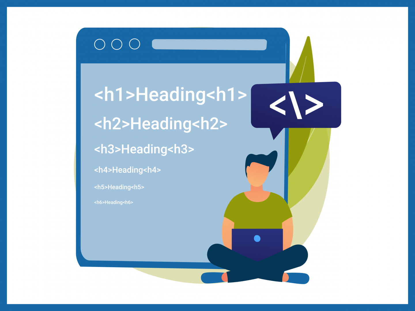 Headings and Hierarchy Blog Graphic